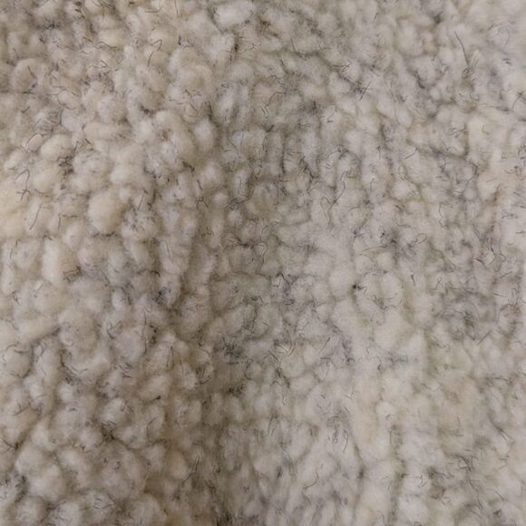 We The Free x Free People Revington Sherpa Jacket Women's Size M - Ivory & Olive - Picture 9 of 9